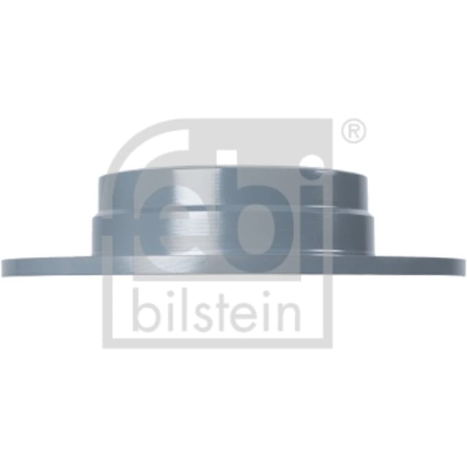 Remschijf FEBI BILSTEIN 43810 achter, volledig, 1 Stuk