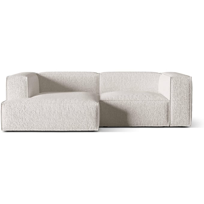 Hoekbank Nuria 3-zits links bouclé | Micadoni