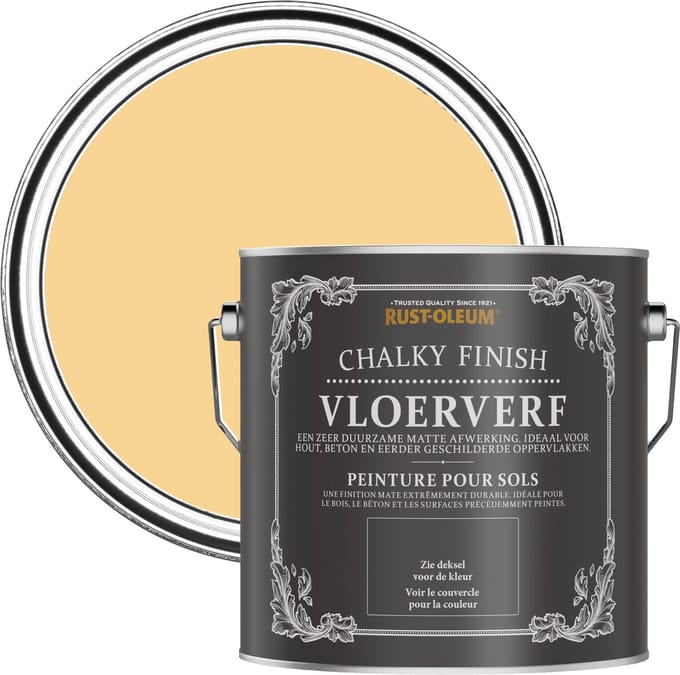 Rust-Oleum Geel Vloerverf - Mosterd 2,5L