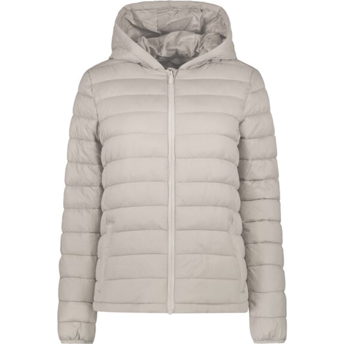 Gewatteerde jas met capuchon model 'THELMA'