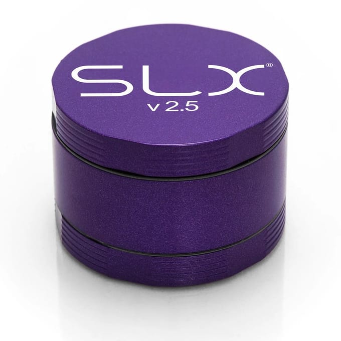 SLX Grinder Aluminium Non Sticky 62 mm, Purple Haze
