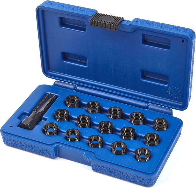 HBM 16-delige draad reparatieset voor bougies