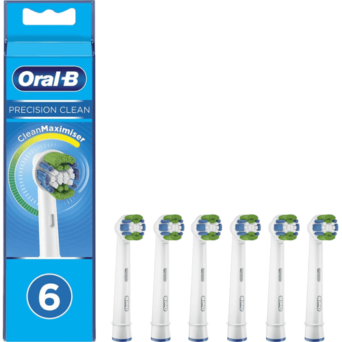 Oral-B Precision Clean - Met CleanMaximiser-technologie - Opzetborstels - 6 Stuks