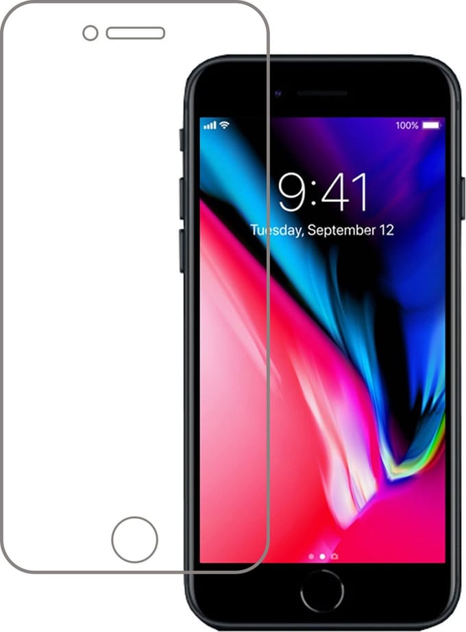 Screenprotector - Geschikt voor Apple iPhone 7 Plus - Full Cover - Beschermglas - Gehard Glas - Tempered Glass - Screen Protector