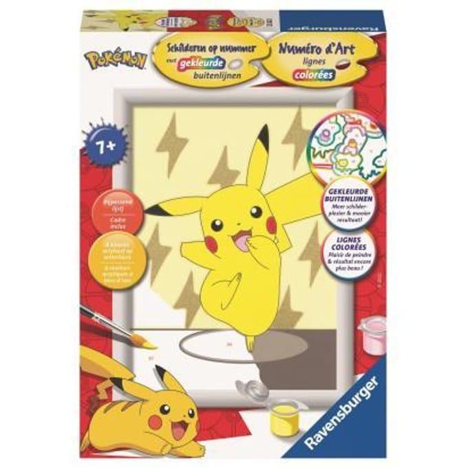 Ravensburger Pokémon - Schilderen Op Nummer