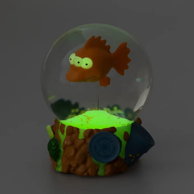 Grupo Erik The Simpsons - Blinky The Three Eyed Fish Snow Globe Beeld/figuur - Multicolours