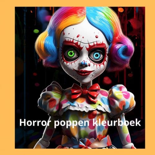 Horror Poppen Kleurboek - Tajesa For you