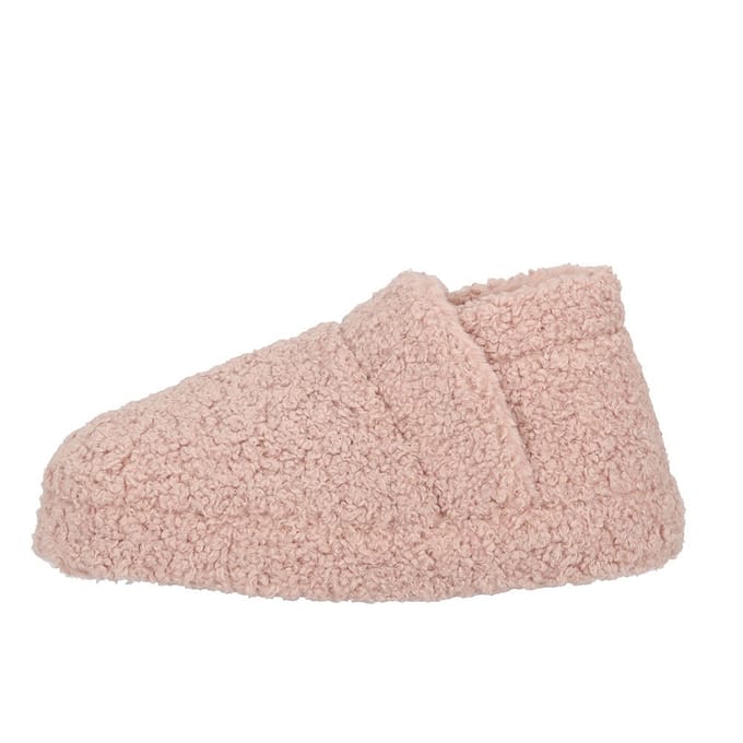 Sloffen Dames Teddy - Shine - Morethansocks - Rose / 37/38