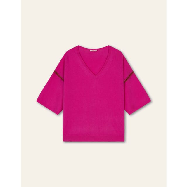 Oilily Kiran Gebreide Top- maatS Beetroot Paars