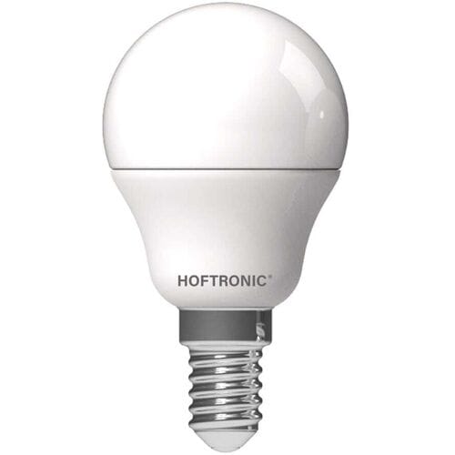 HOFTRONIC E27 LED Lamp - 4,9 watt - 470 lumen - 2700K warm wit licht - Grote fitting - Vervangt 40 watt - G45-vorm