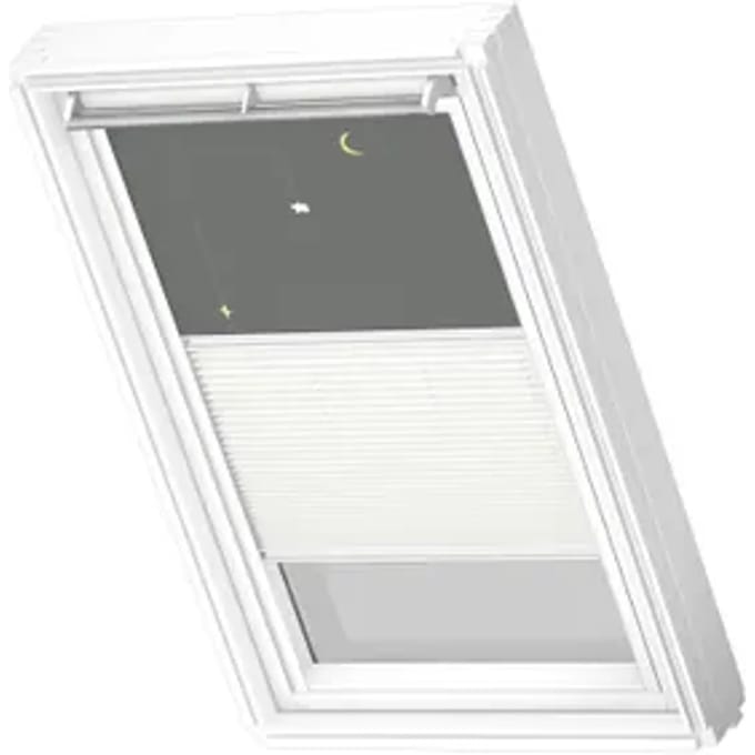 Velux Verduisterend Rolgordijn Dfd M04 4665swl - Manueel - Wit