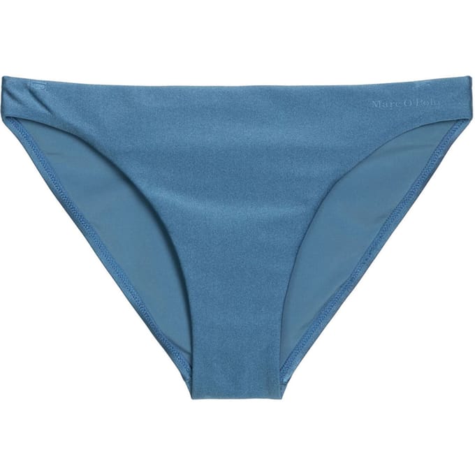 Bikinibroekje met labelopschrift model 'SHINY BRIEF'