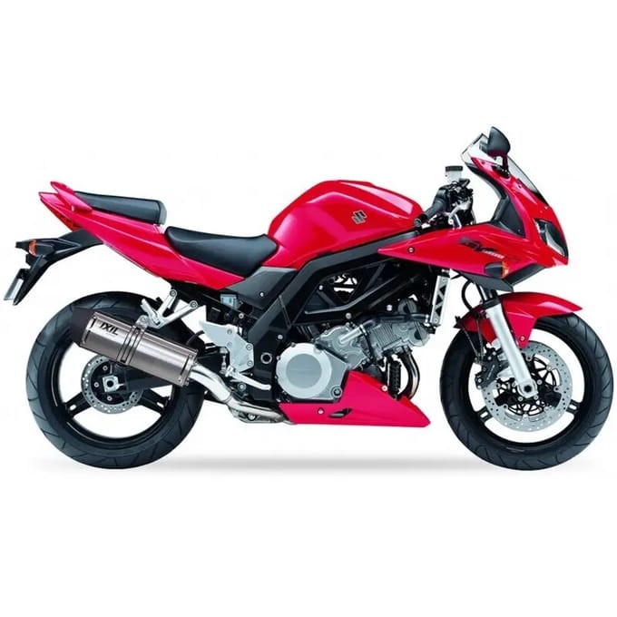 Silencer motorfiets linkerzijde Ixil IXIL Hexoval Xtrem