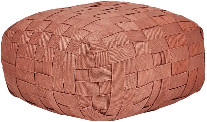 BODLA - Buitenpoef - Lichtrood - 50 x 50 cm - Synthetisch materiaal