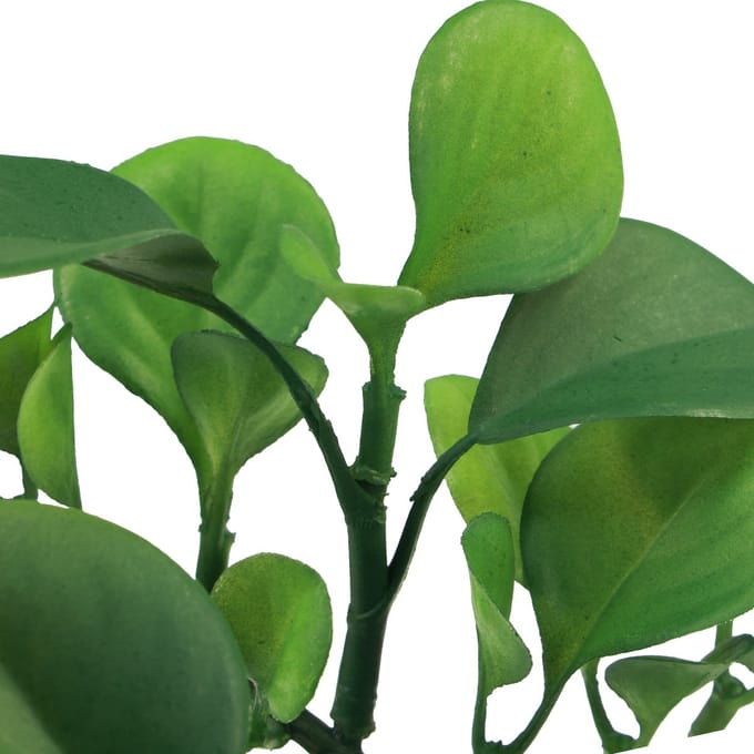 Groene kunstplant vetplant kunstgroen H14cm