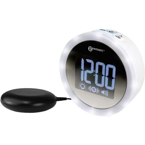 Geemarc Wake'n'Shake Star trilwekker – 95 dB alarm – flitslicht