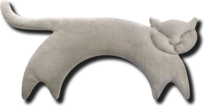 Leschi Warming Pillow Clara the Cat - Misty Morning