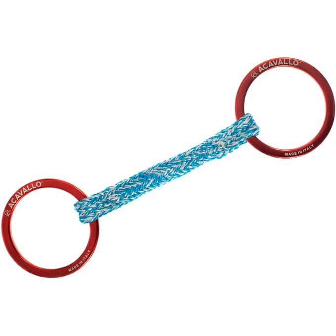 2 ring paardenbit Acavallo Alupro
