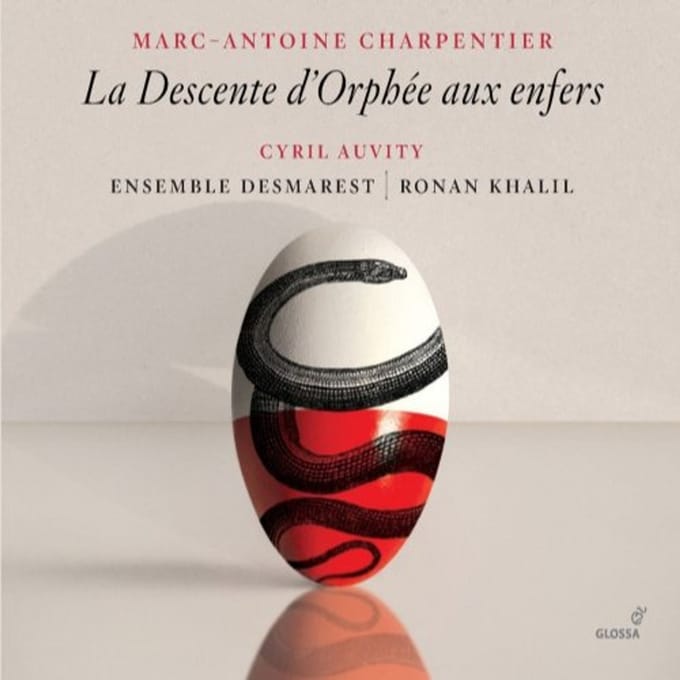 Cyril Auvity, Ensemble Desmarest, Ronan Khalil - Charpentier: La Descente D'Orphée Aux Enfers (CD)