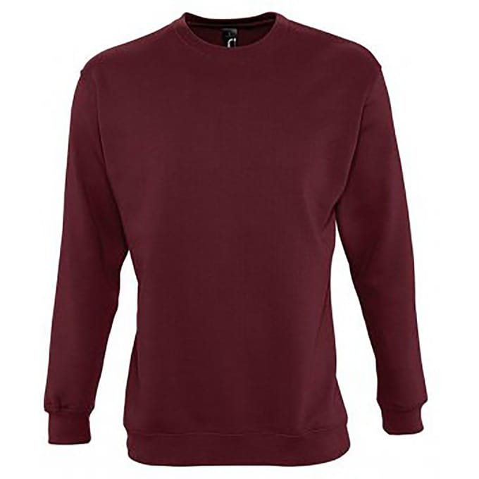 SOLS Uniseks Supreme Sweatshirt (Bourgondië)
