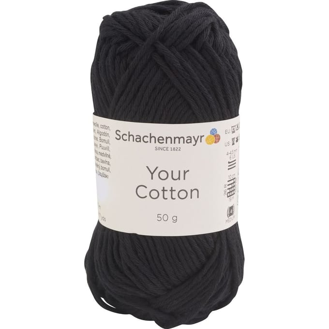 Schachenmayr "Your Cotton" - Black