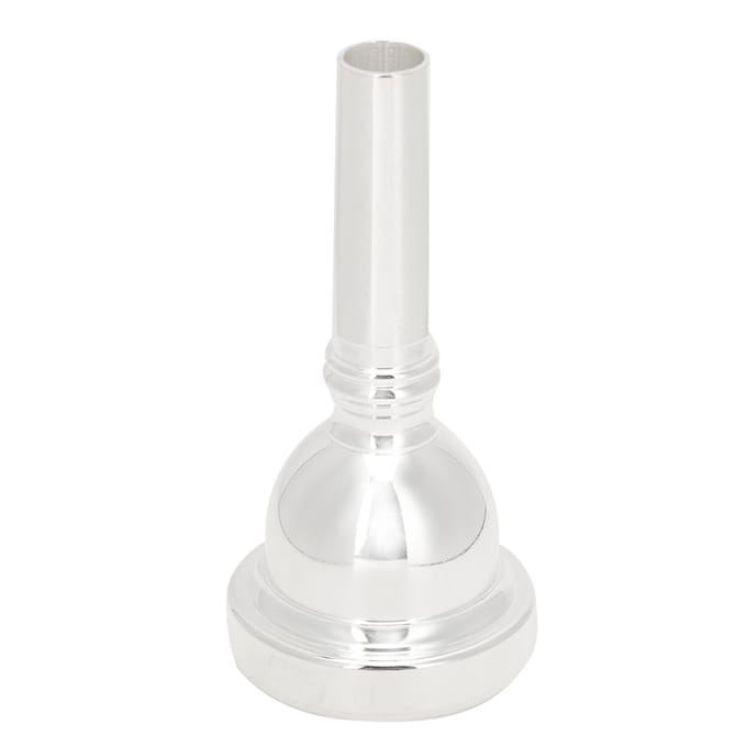 Embouchure de trombone alto 12C en laiton plaqué argent, accessoires pour instruments de musique white