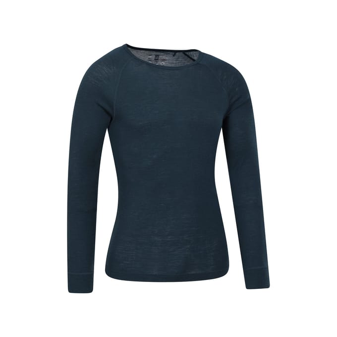 Mountain Warehouse Merino wollen thermo heren (Donkergrijs)