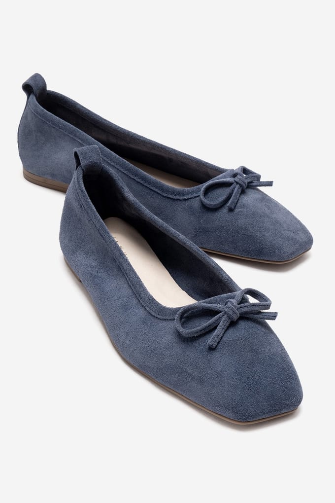 Sosa Leren Ballerina's Dames