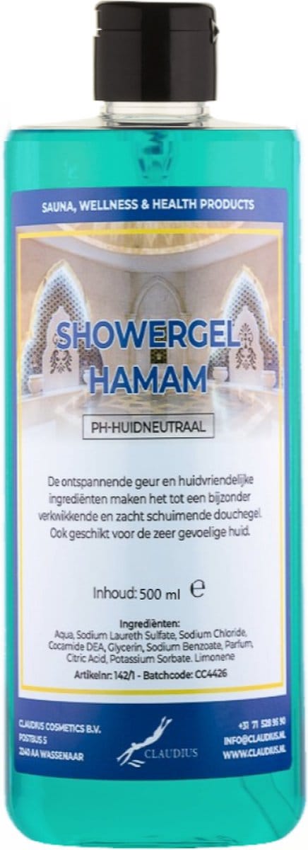 Douchegel Hamam 500 ml - met klepdop - Showergel