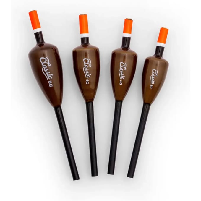 Classic inline drijver Korum Bobber 2g (x4)
