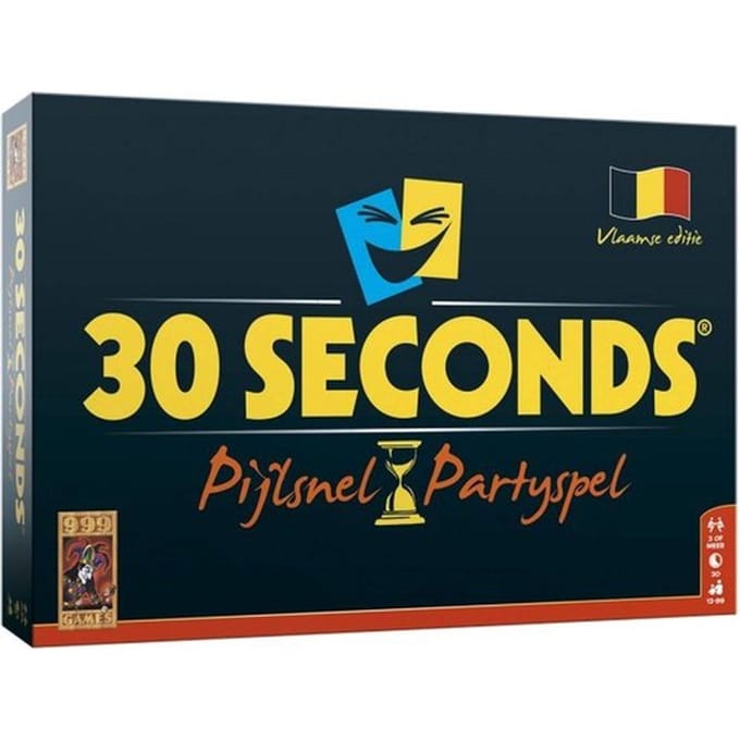 999 Games - 30 Seconds ® Vlaamse Editie Bordspel - Partyspel