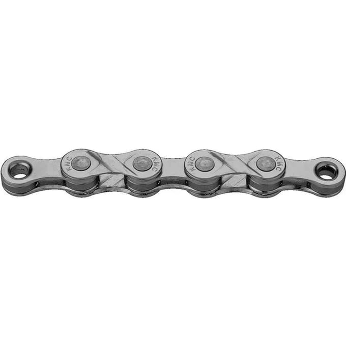 6/7/8-speed ketting KMC E8 EPT 122 schakels - Donkerzilver