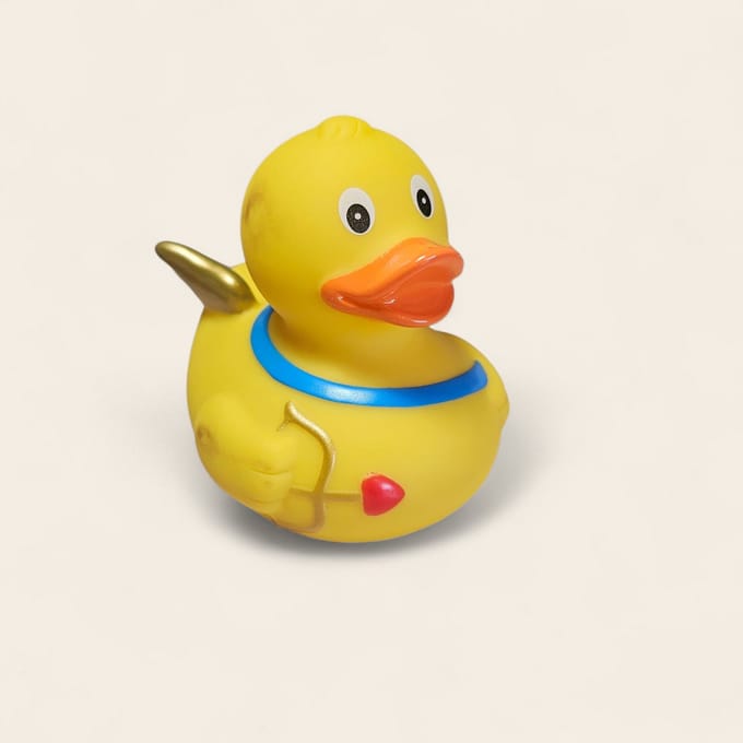 Badeend Cupido – Met Hartpijl | Speciaal voor Jouw Liefde