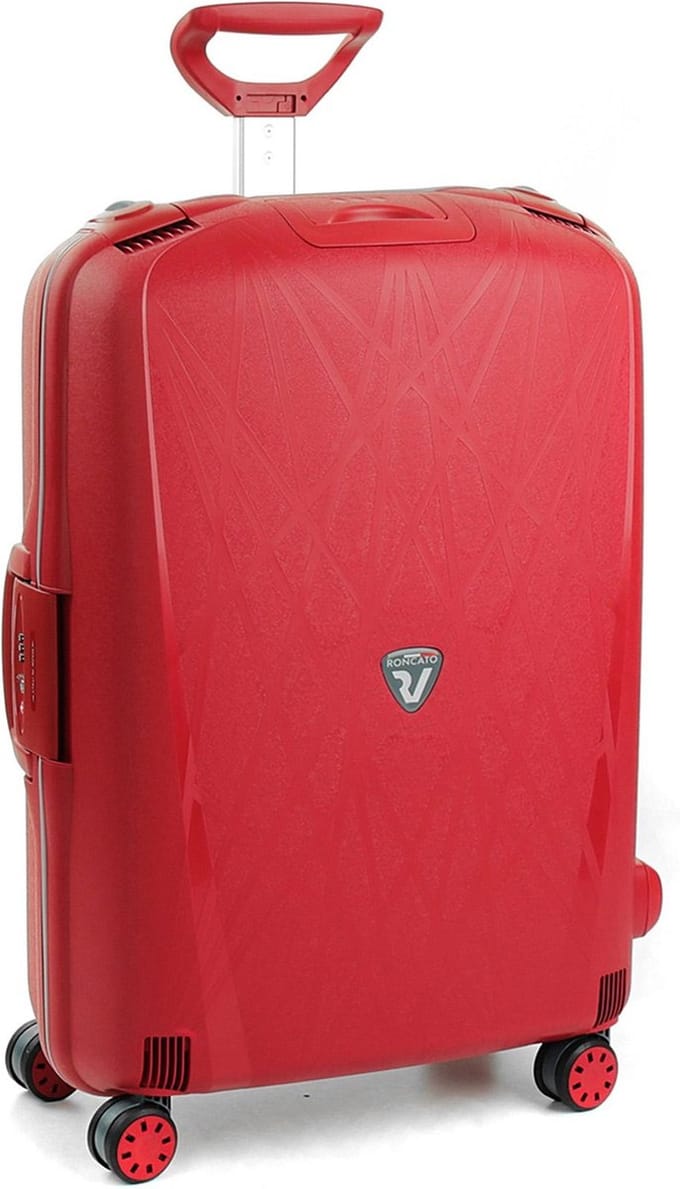 Roncato Light 4 Wiel Trolley 75 Red