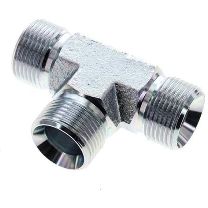 T-Fitting G1'' Buitendraad Staal 225bar (3161,25psi)
