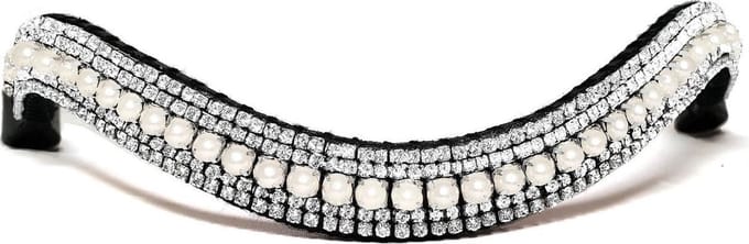 Frontriem Crystal & Pearl/XFull