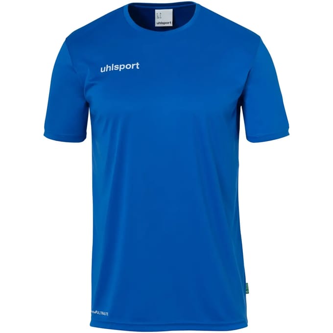 Uhlsport Essential Functioneel T-Shirt Heren - Royal / Wit | Maat: M