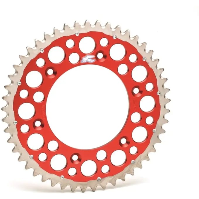 Anti-mud bi-component motor crown Renthal Beta RR 480 4T Enduro 520