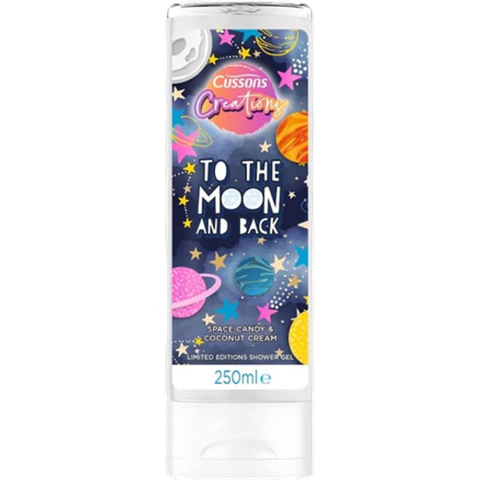 Cussons Creations To The Moon & Back Space Candy & KokoscrÃ¨me Douchegel - 250 ml