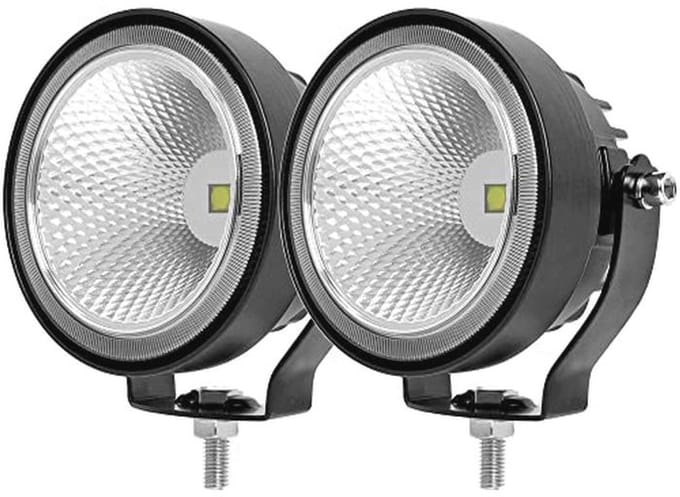 LED Werklamp 10 cm - 60W - Waterdicht - Extra Spot - Universaal voor Voertuigen