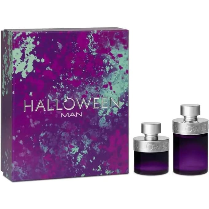 Halloween Man Eau de Toilette geschenkset voor heren purple