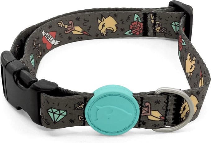 Morso - Halsband Hond Gerecycled Ink Tank Groen