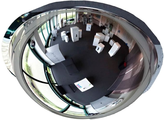 Panoramische spiegel ø 600mm Dome 360 graden 7 meter blikveld