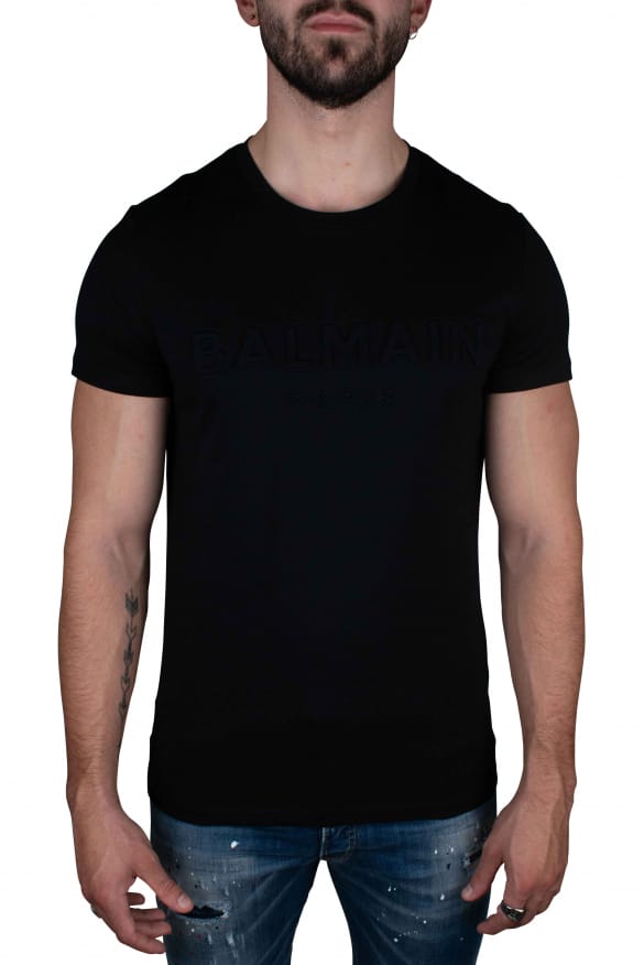 Balmain T-shirt Zwart