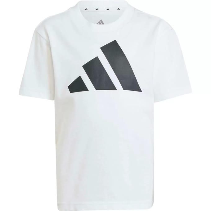 Adidas Essentials T-shirt Met Korte Mouwen Wit 3-4 Years Kinderen
