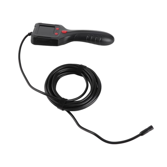 Industriële Inspectiecamera IP67 Handheld Endoscoop 2.4 Inch IPS LCD-scherm HD Borescoop met 8 black