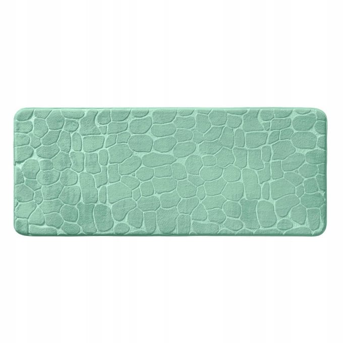 Groene Antislip Badkamermat 50x120 cm met Takkendessin