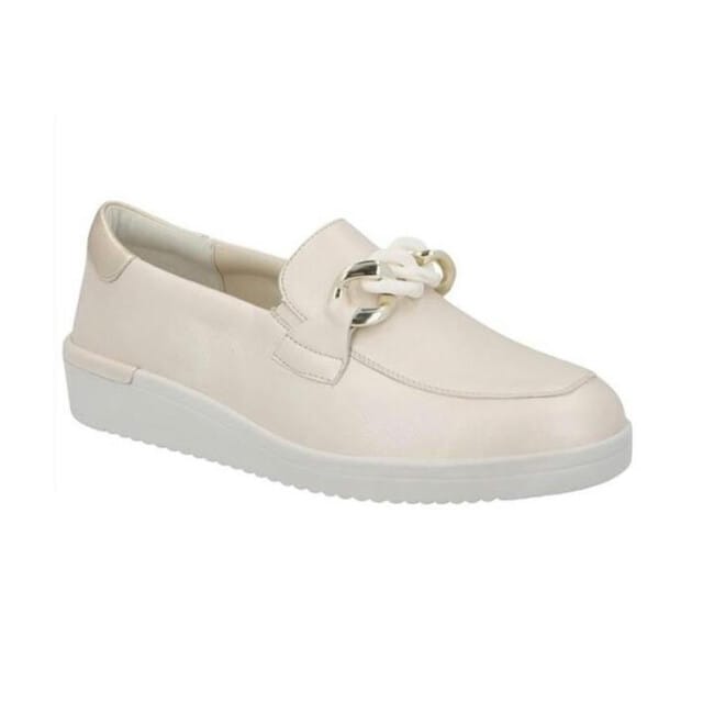 Solidus -Dames - off-white/ecru/parel - ballerina's & mocassins - maat 39.5