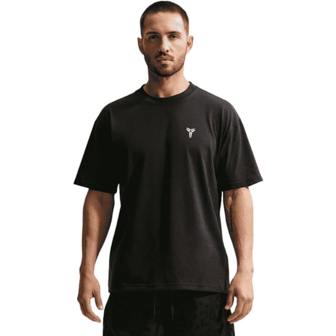 Nike Kobe T-shirts Heren - Zwart - Maat M - Katoen Jersey