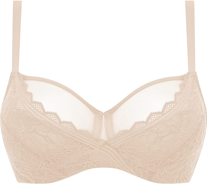Chantelle - Floral Touch - Heel bedekkende beugelbh - Soft Feel - GOLDEN BEIGE